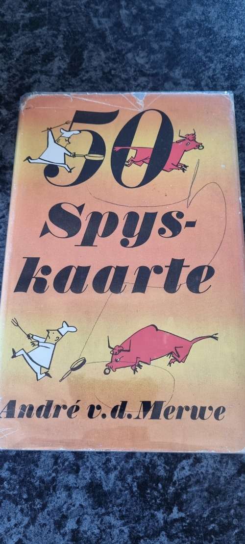 50 Spyskaarte. Andre v. d. Merwe.