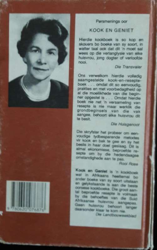 Kook en Geniet - S J A De Villiers