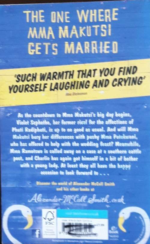 The Saturday Big Tent Wedding Party - Alexander McCall Smith