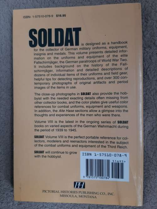 Soldat: The W.W.II German Army Combat Collector`s Handbook - Author: Chris Mason