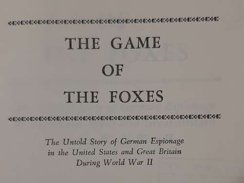 The Game of the  Foxes - Author: Ladislas Farago