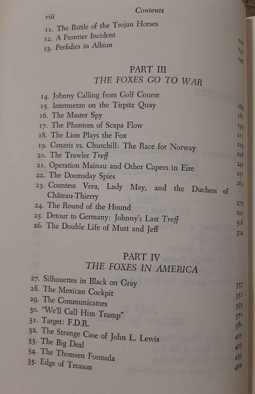 The Game of the  Foxes - Author: Ladislas Farago