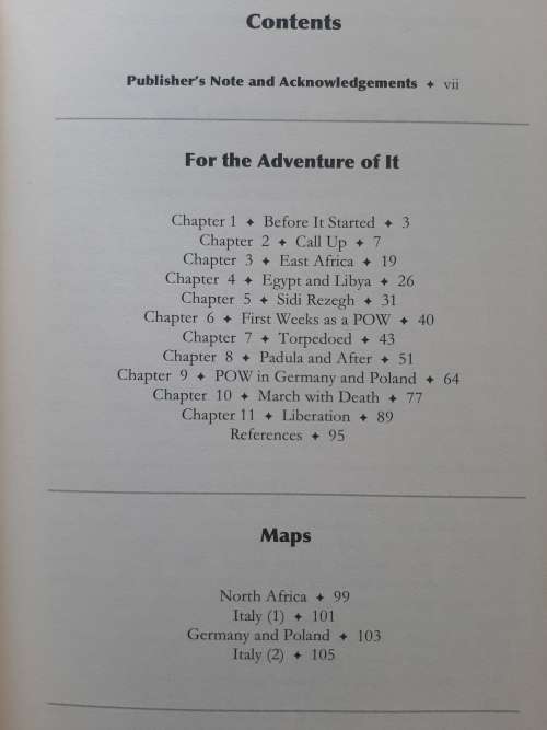 Luck`s Favour:Two South African Second Worls War Memoirs - Author: Cyril Crompton and Peter Johnson