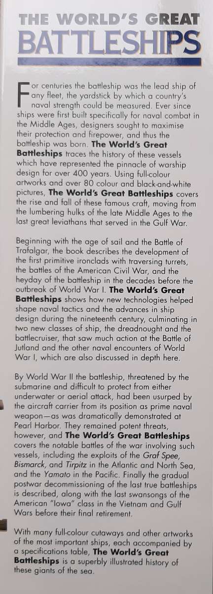 The World`s Great Battleships from the Middle Ages to the Present - Author: Robert Jackson