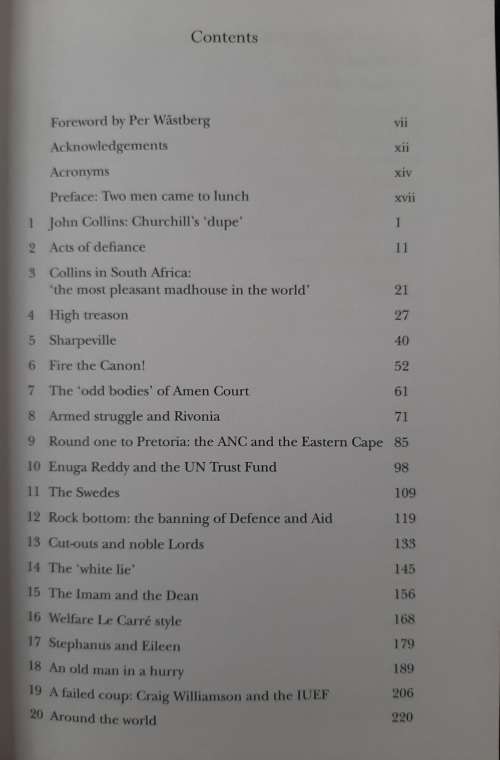 White Lies:Canon Collins & the secret war against apartheid - Author: Denis Herbstein