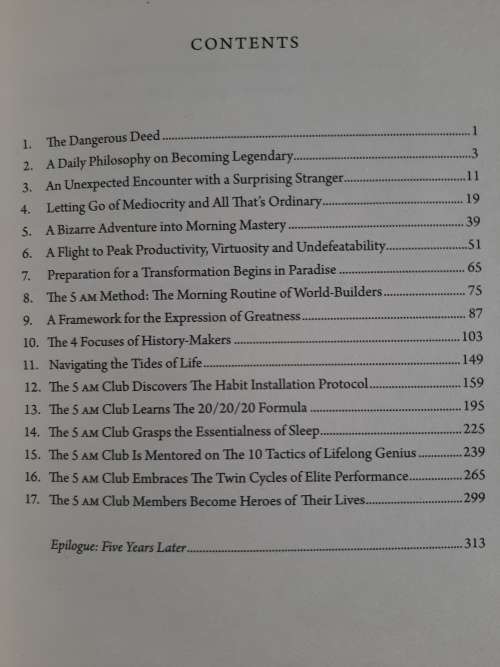 The 5 AM Club:Own your Morning, Elevate your Life - Author: Robin Sharma
