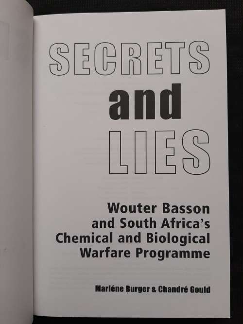 Secrets & Lies - Author: Marléne Burger & Chandré Gould