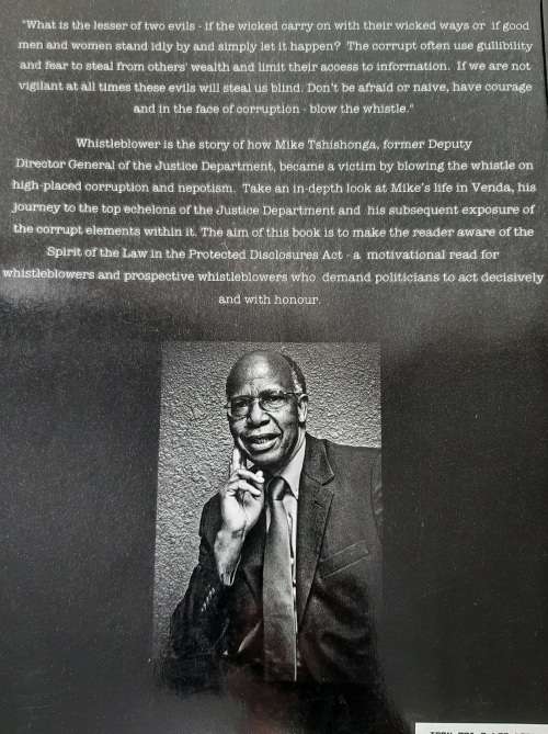Whistleblower:The Mike Tshishonga Story By Lesedi Kuenda
