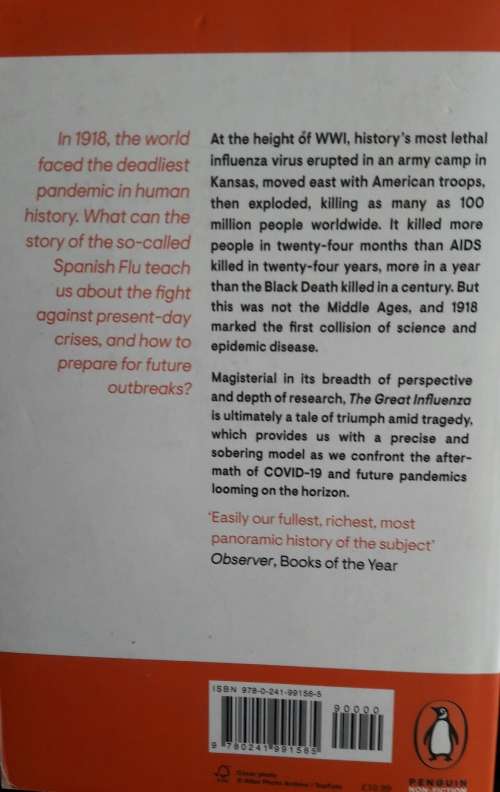 The Great Influenza - John M BarrieC1114-S5C