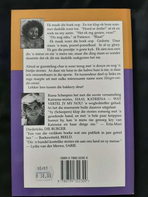 Nou lieg jy mos, Katriena! By Riana Scheepers