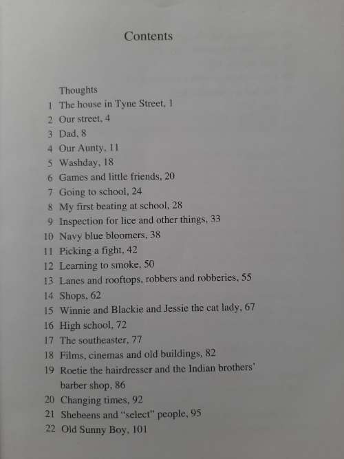 The House in Tyne Street:Childhood Memories of District Six By Linda Fortune
