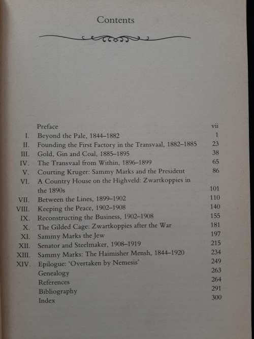 Sammy Marks: `The Uncrowned King of the Transvaal` By Richard Mendelsohn