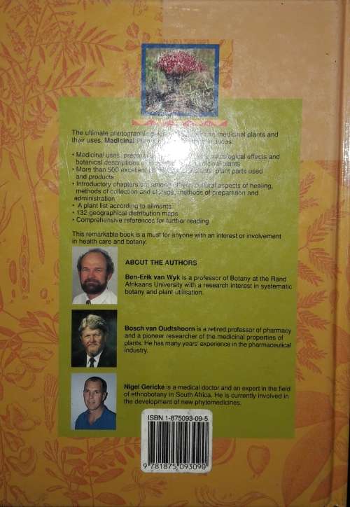 Medicinal Plants of South Africa - Ben-Erik Van Wyk - Bosch Van Oudtshoorn - Nigel Gericke