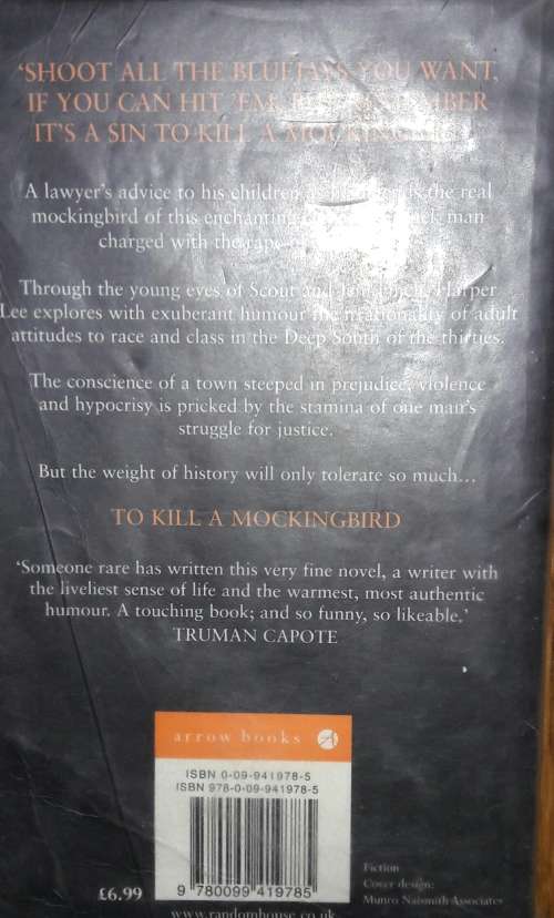 To Kill A Mockingbird - Harper Lee