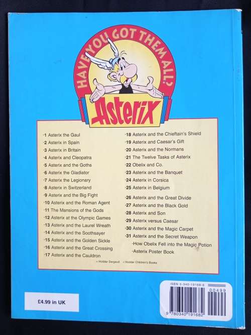 Asterix and the Roman Agent by René Goscinny & Albert Uderzo