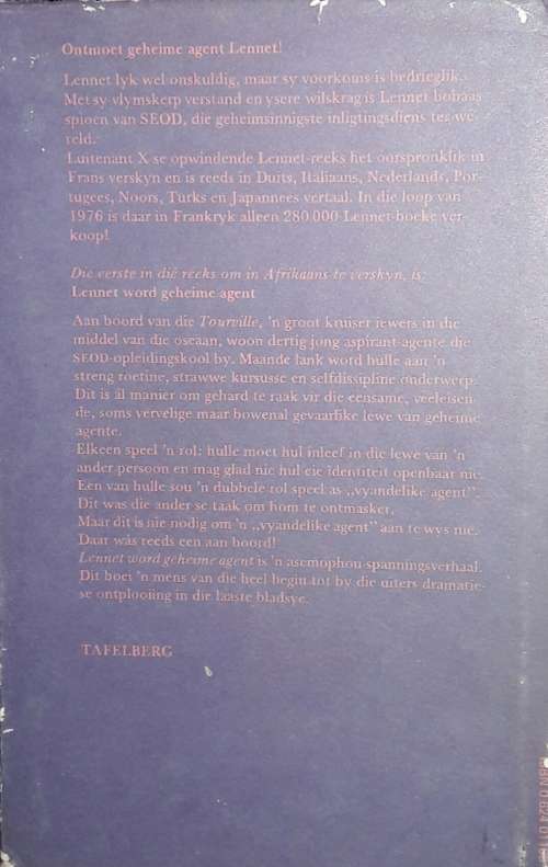 Lennet En Die Ruimtevlug - Luitenant X