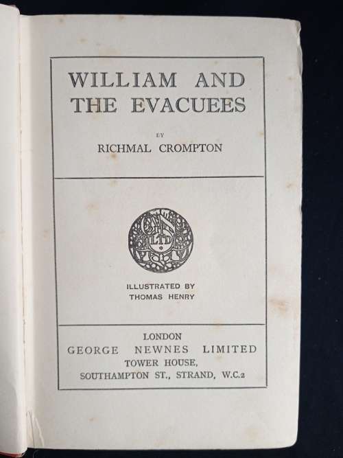 William & The Evacuees by Richmal Crompton