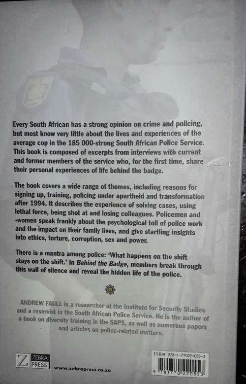 Behind the Badge - Andrew Faull