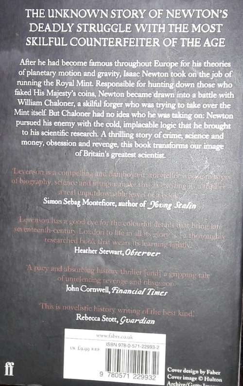 Newton and the Counterfeiter - Thomas Levenson