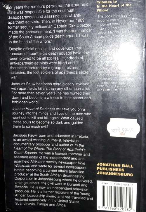 Into The Heart Of Darkness - Jacques Pauw