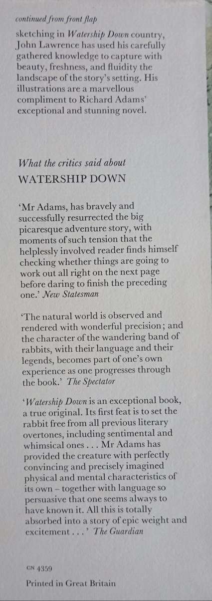 Watership Down by Richard Adams