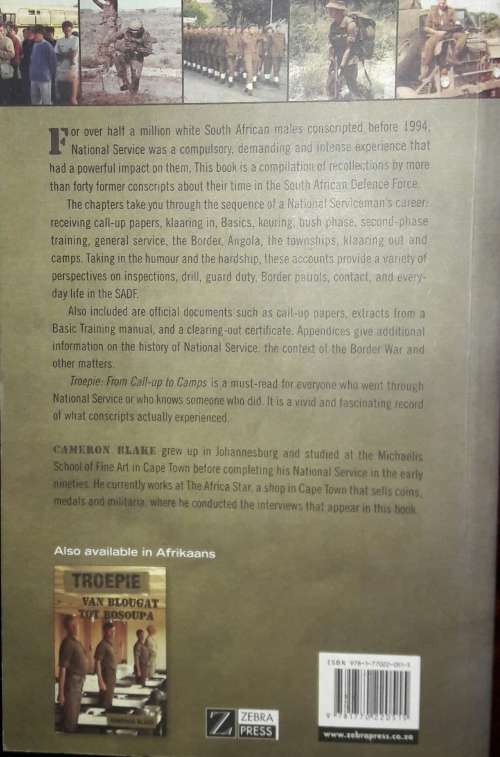 Troepie - From Call-Up To Camps - Cameron Blake