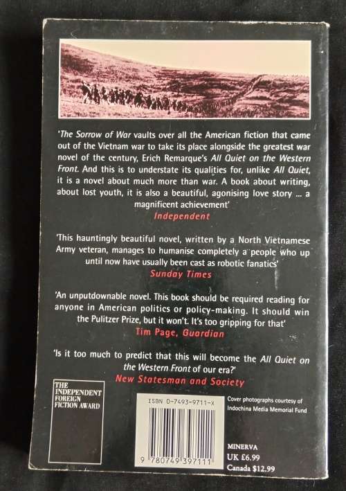 The Sorrow of War by Bao Ninh