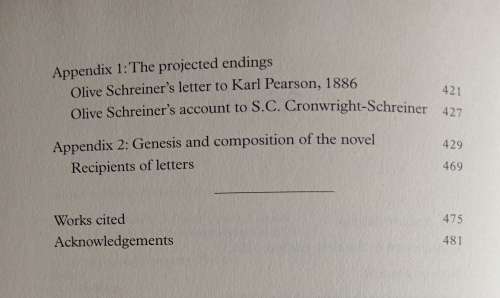 From Man to Man or Perhaps Only by Olive Schreiner - Edited by Dorothy Driver