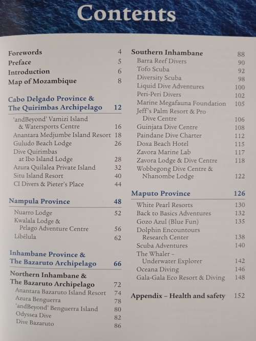 Diving in Mozambique By Robynn & Ross Hofmeyr