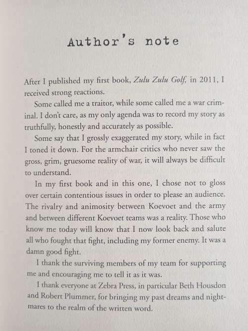 Zulu Zulu Foxtrot: To Hell & Back with Koevoet by Arn Durand