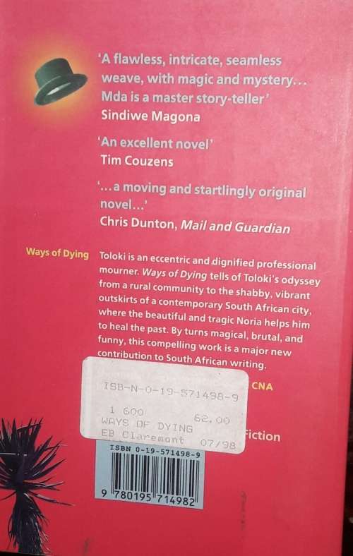 Ways of Dying - Zakes Mda