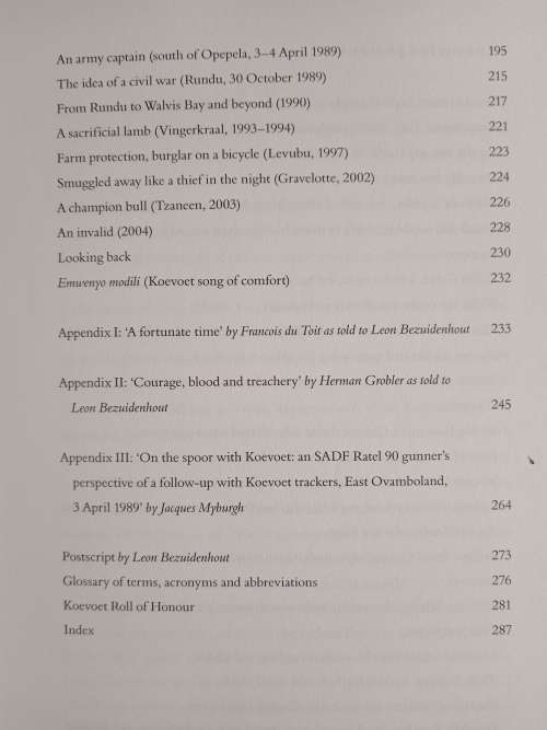 Shadows in The Sand: A Koevoet Tracker`s Story of an Insurgency War by S. Kamongo & L. Bezuidenhout