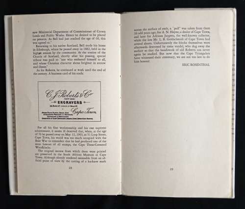 Cape Triangular Stamps by Eric Rosenthal & Eliezer Blum