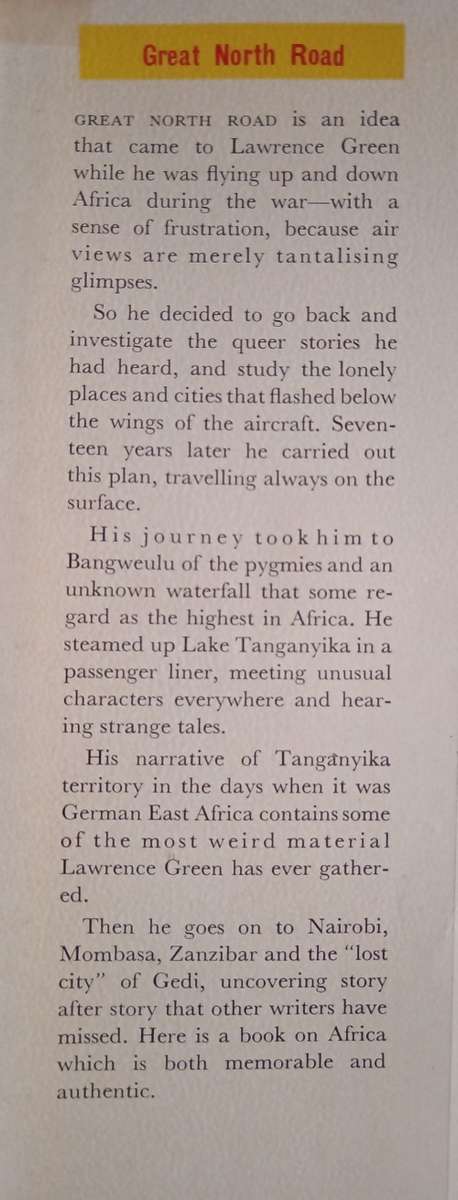 Great North Road by Lawrence G. Green