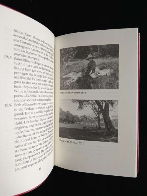 Karen Blixen: A Chronology by Isak Dinesen