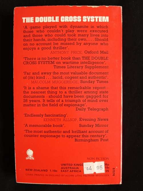 The Double-Cross System XX 1939-1945 by J. C. Masterman