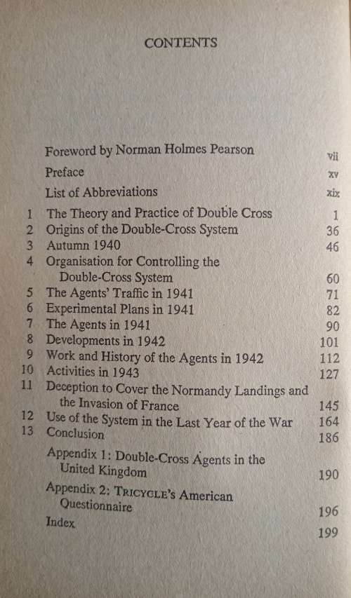 The Double-Cross System XX 1939-1945 by J. C. Masterman