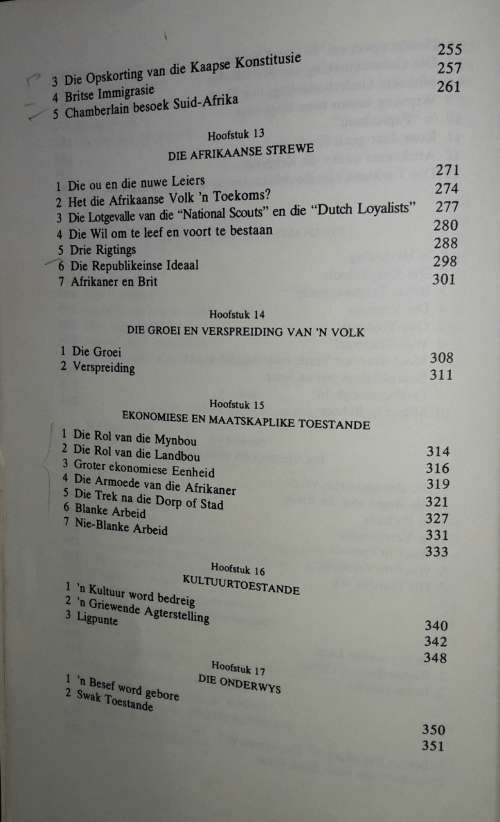 Die Ontwikkeling Van Die Politieke Denke Van Die Afrikaner - Deel V - 1899-1910 - G D Scholtz