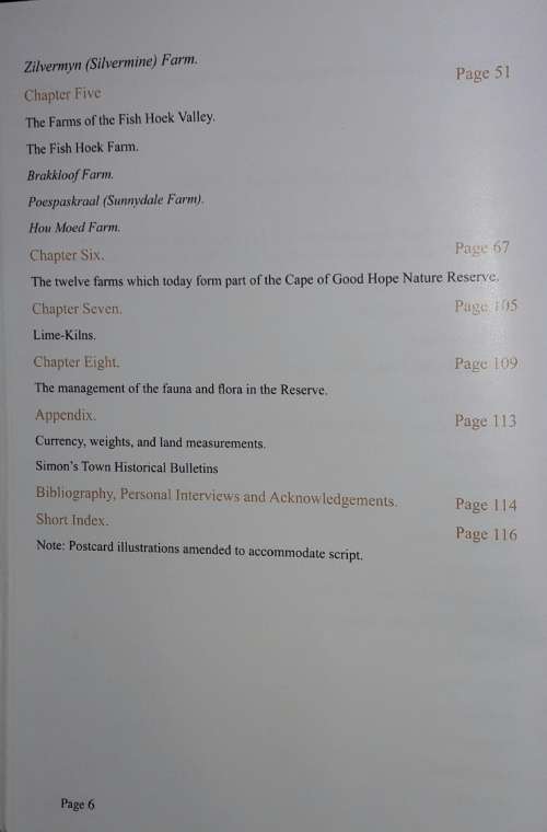 The Families and Farms Of The South Peninsula And Cape Point - Michael Walker