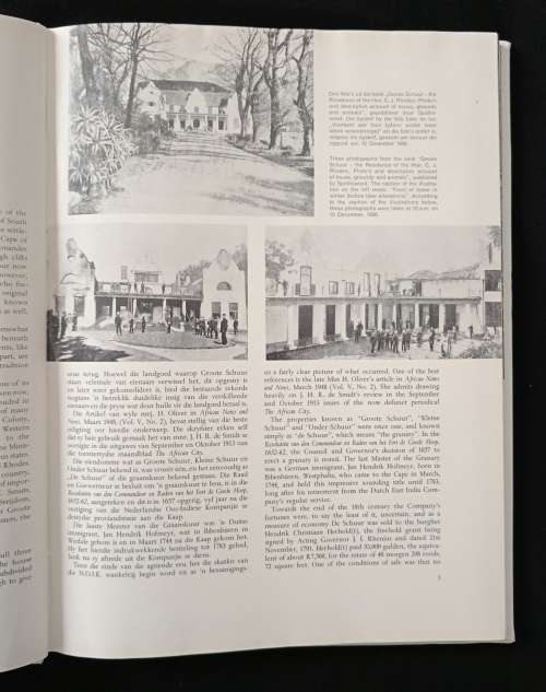 Groote Schuur Residence of South Africa`s Prime Minister