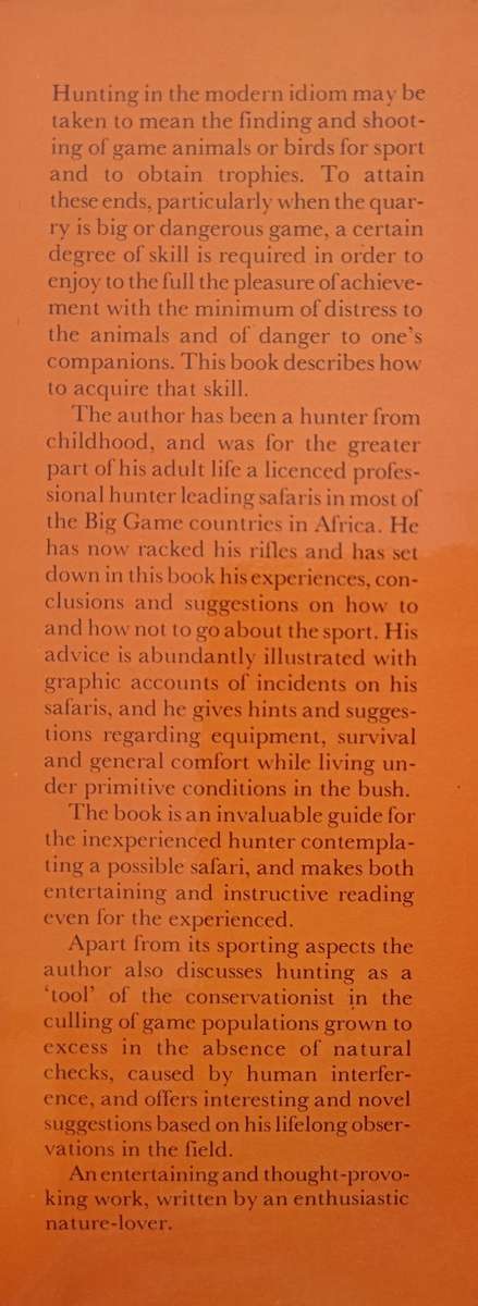 Hunting in Africa by Bill Morkel