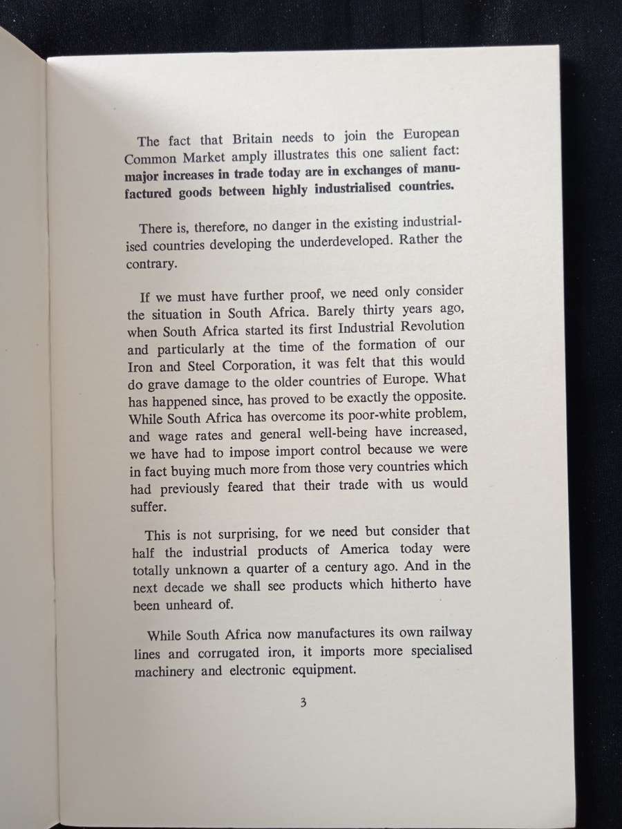 I Plead for my Country & All it`s Peoples by Anton Rupert