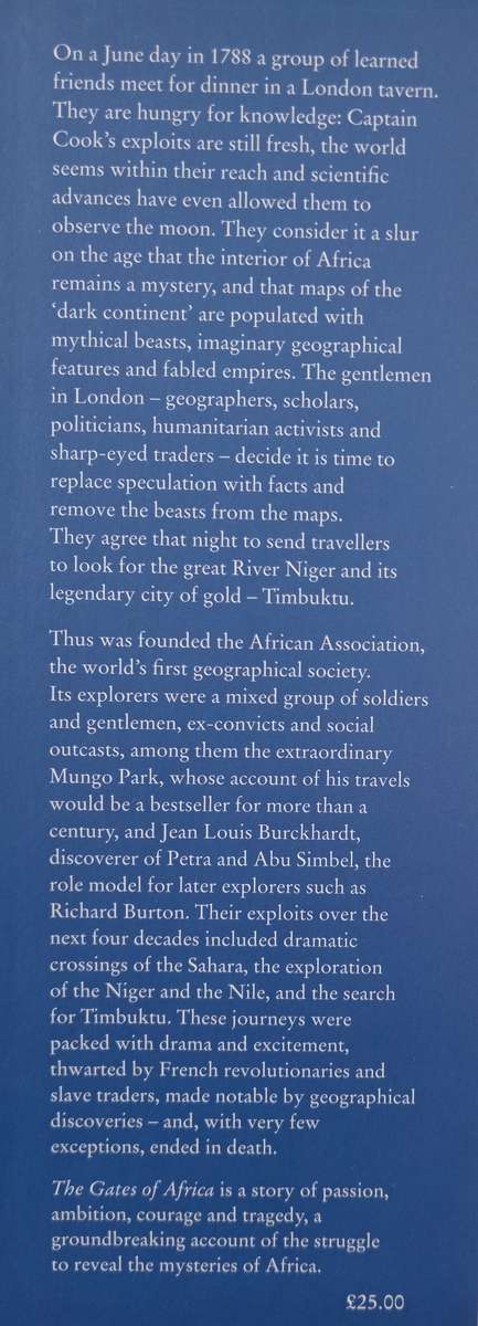 The Gates of Africa by Anthony Sattin