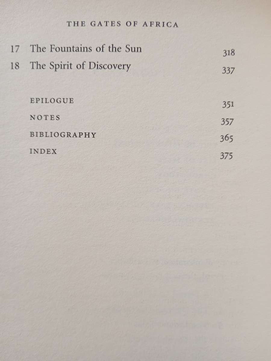 The Gates of Africa by Anthony Sattin