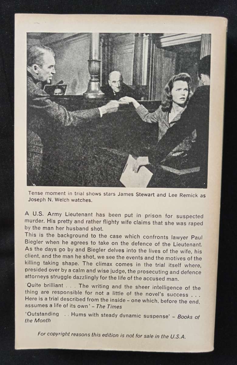 Anatomy of a Murder by Robert Traver