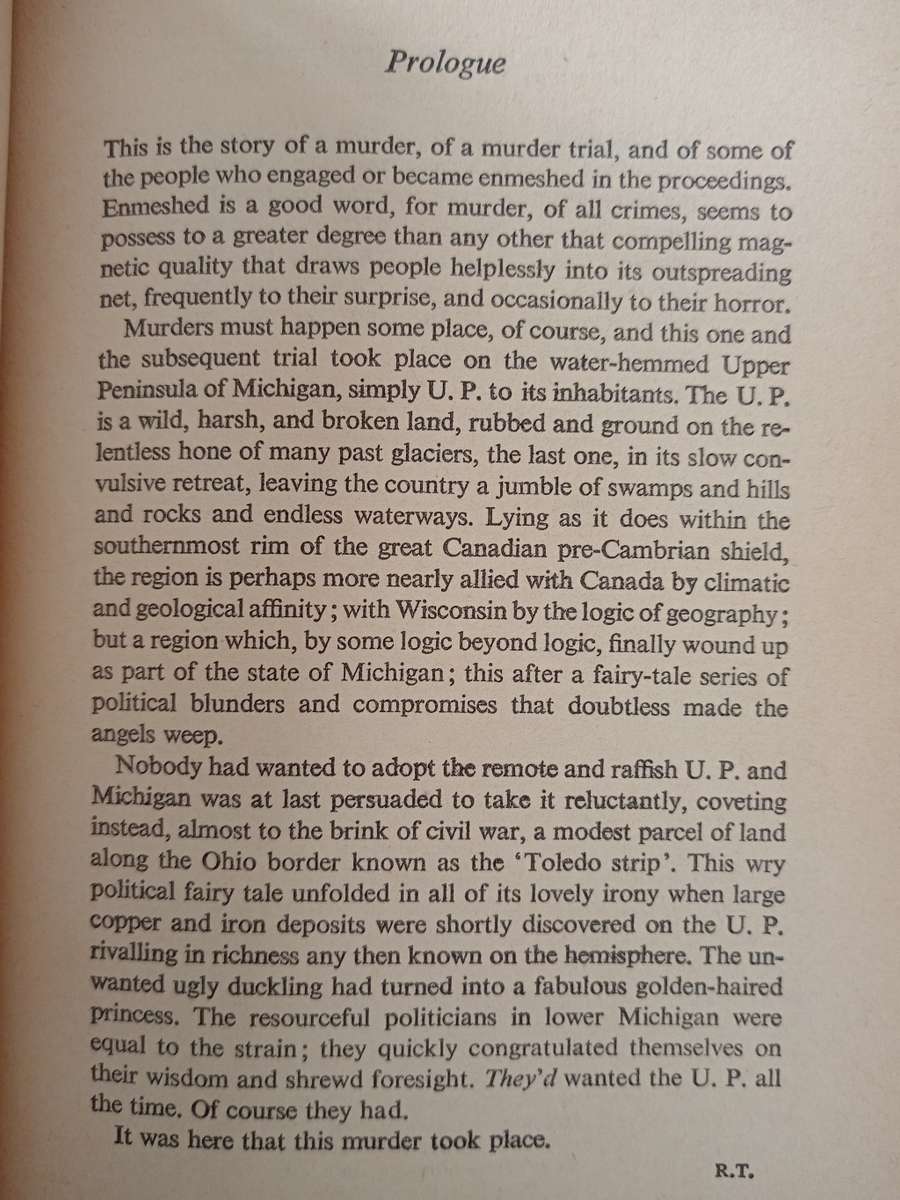 Anatomy of a Murder by Robert Traver