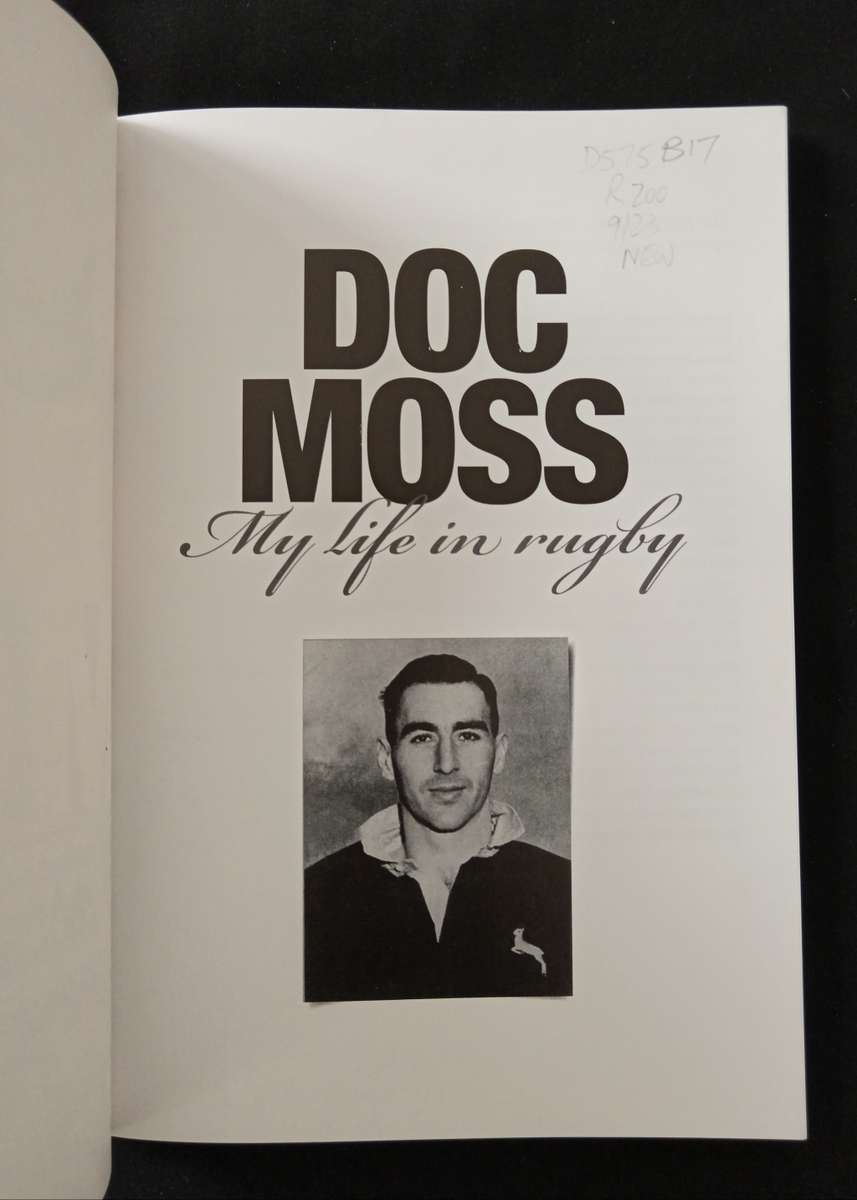 Doc Moss My Life in Rugby