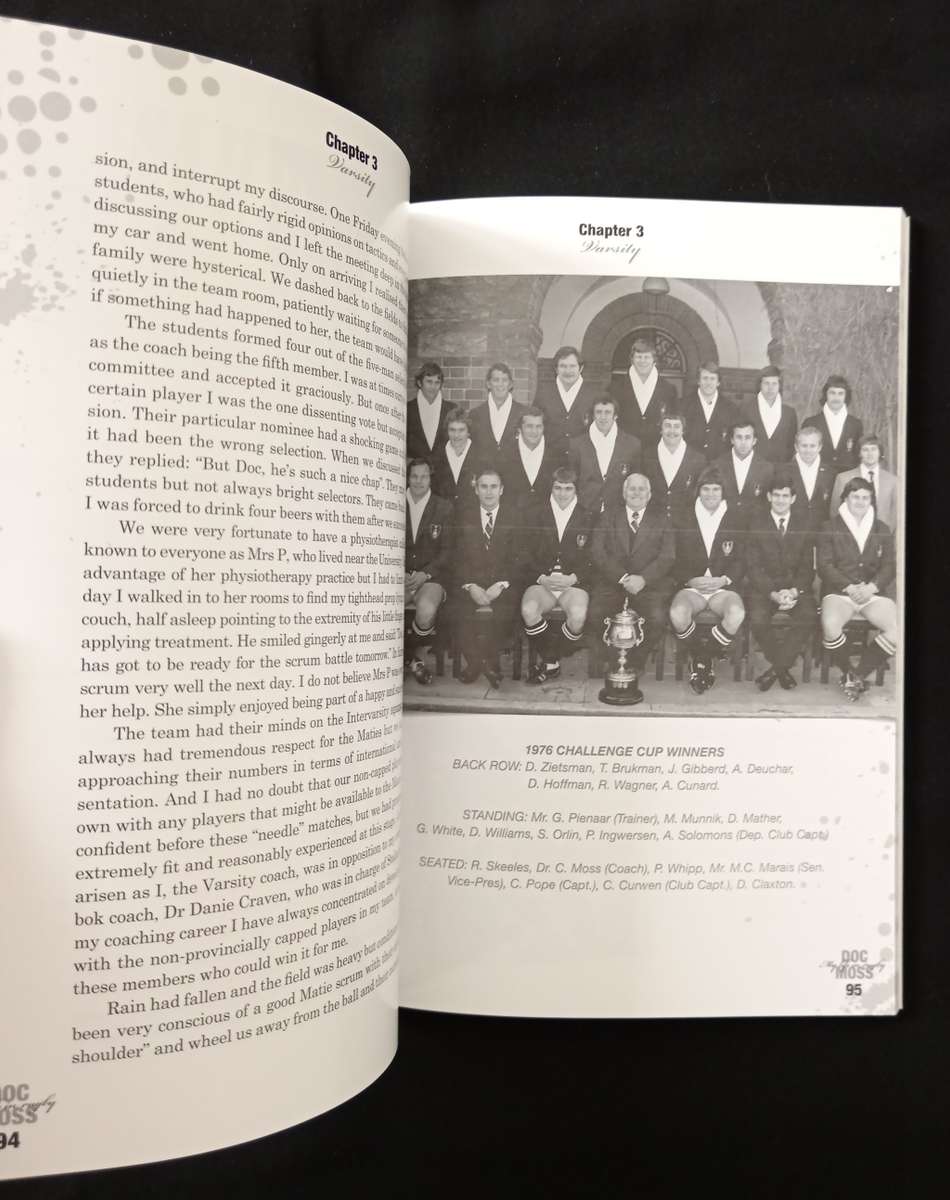 Doc Moss My Life in Rugby