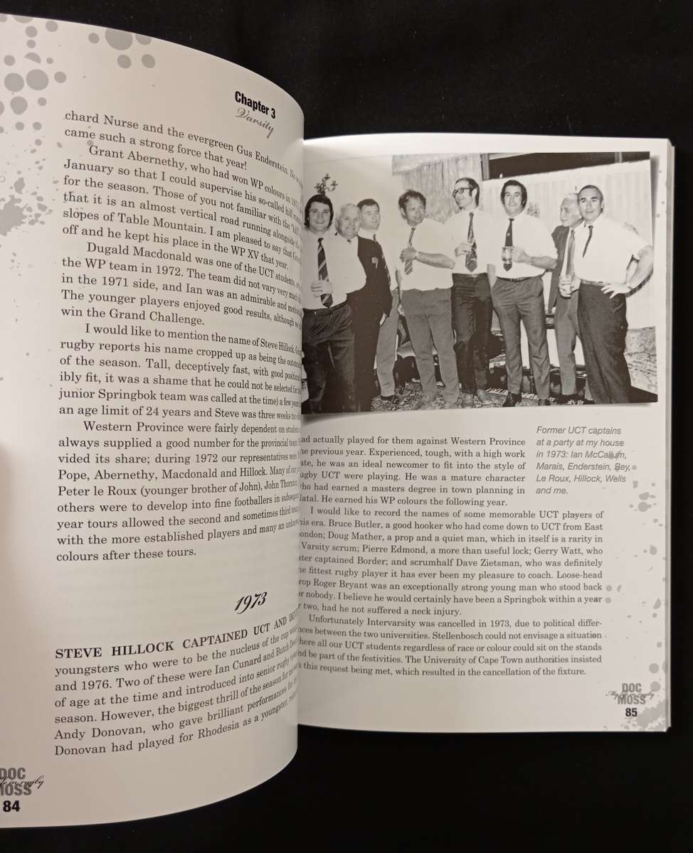 Doc Moss My Life in Rugby