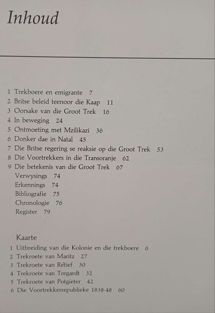 Die Groot Trek by C Venter